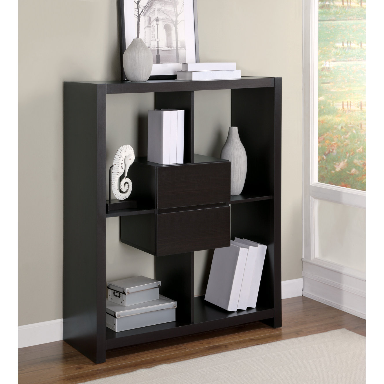 Monarch Specialties Inc. Mcnair 47" Standard Bookcase & Reviews | Wayfair